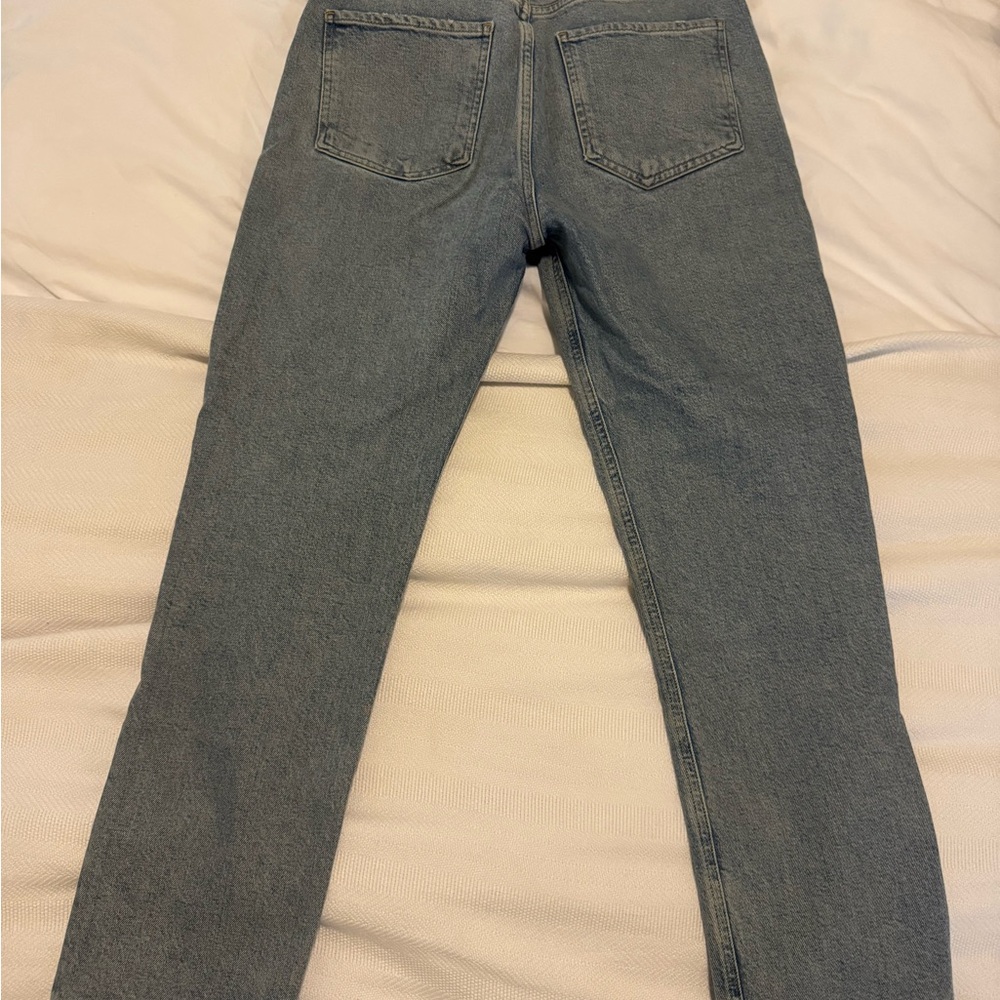 Agolde Riley High Rise Straight Crop Jeans - Picture 7 of 7